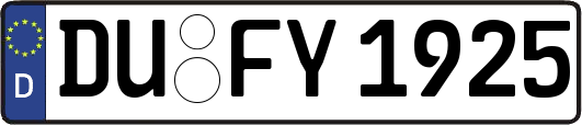 DU-FY1925