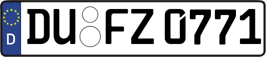 DU-FZ0771