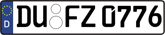 DU-FZ0776