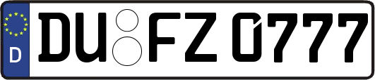 DU-FZ0777