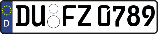 DU-FZ0789