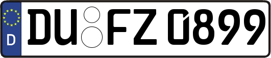 DU-FZ0899