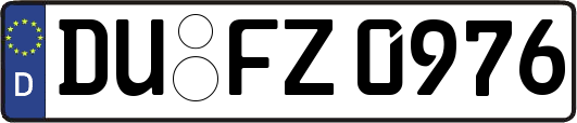 DU-FZ0976