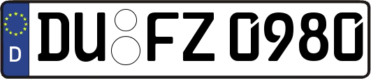 DU-FZ0980