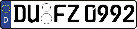 DU-FZ0992