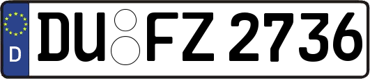 DU-FZ2736