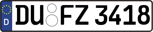 DU-FZ3418
