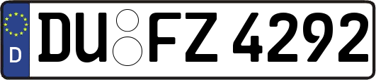 DU-FZ4292