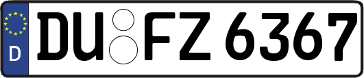 DU-FZ6367