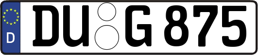 DU-G875