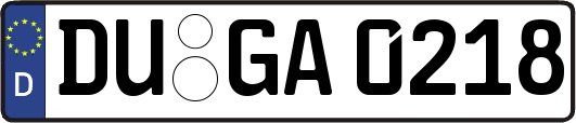 DU-GA0218
