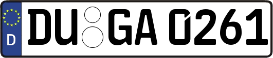 DU-GA0261