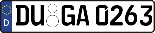 DU-GA0263