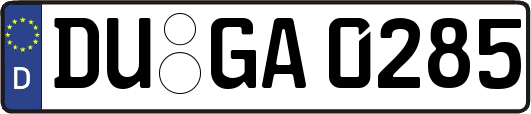 DU-GA0285