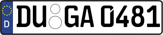 DU-GA0481