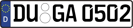DU-GA0502