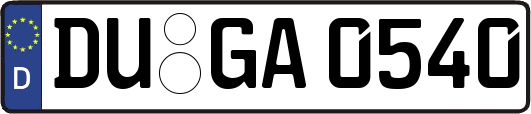 DU-GA0540