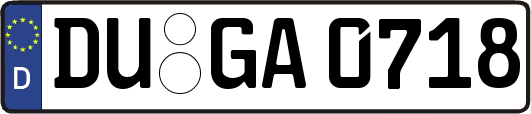 DU-GA0718