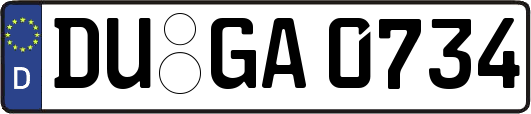 DU-GA0734