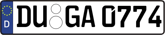 DU-GA0774