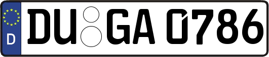 DU-GA0786