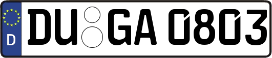 DU-GA0803