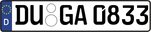 DU-GA0833