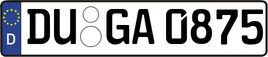 DU-GA0875