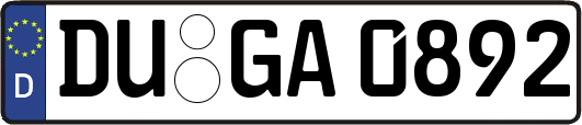 DU-GA0892