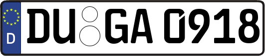 DU-GA0918