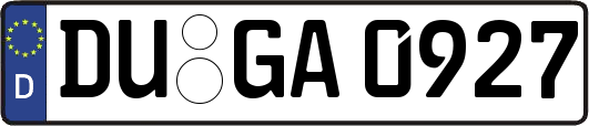 DU-GA0927