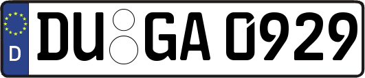 DU-GA0929