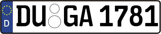 DU-GA1781