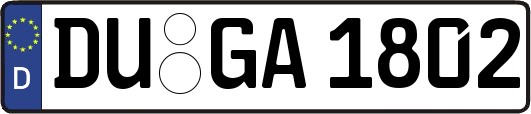 DU-GA1802
