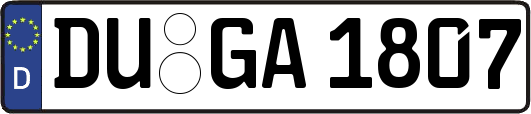 DU-GA1807
