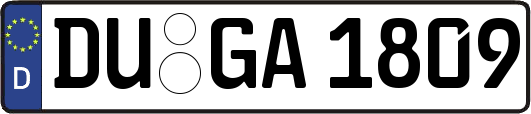 DU-GA1809