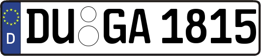 DU-GA1815