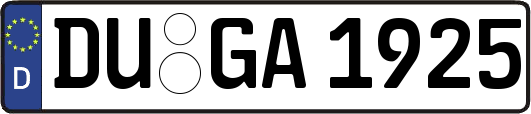 DU-GA1925
