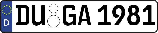 DU-GA1981