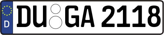 DU-GA2118