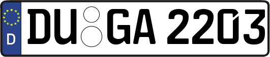 DU-GA2203