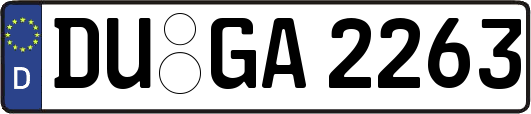 DU-GA2263