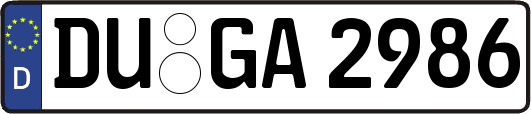 DU-GA2986