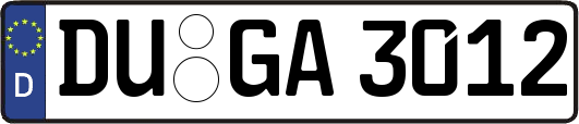 DU-GA3012