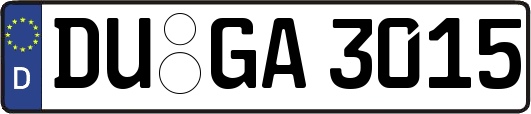 DU-GA3015