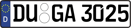 DU-GA3025