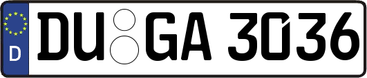 DU-GA3036