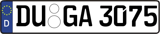 DU-GA3075