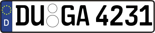 DU-GA4231