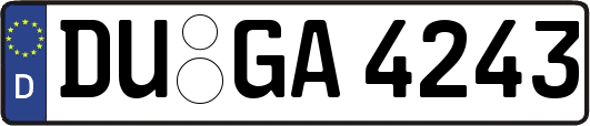 DU-GA4243